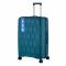 Набір валіз 2E, M7979, поліпропілен, (L+M+S), блискавка anti theft, 4 колеса, кодовий замок, блакитний