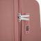 Набір валіз 2E, M7979, поліпропілен, (L+M+S), блискавка anti theft, 4 колеса, кодовий замок, рожево-золотий