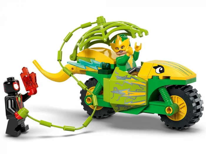 Конструктор LEGO Spidey Перегони на електромобілях з динозаврами