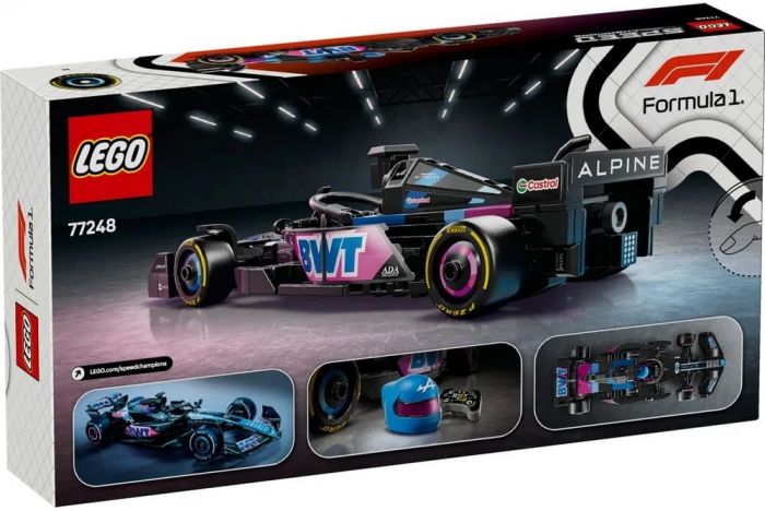 Конструктор LEGO Speed Champions Автомобіль для перегонів BWT Alpine F1® Team A524