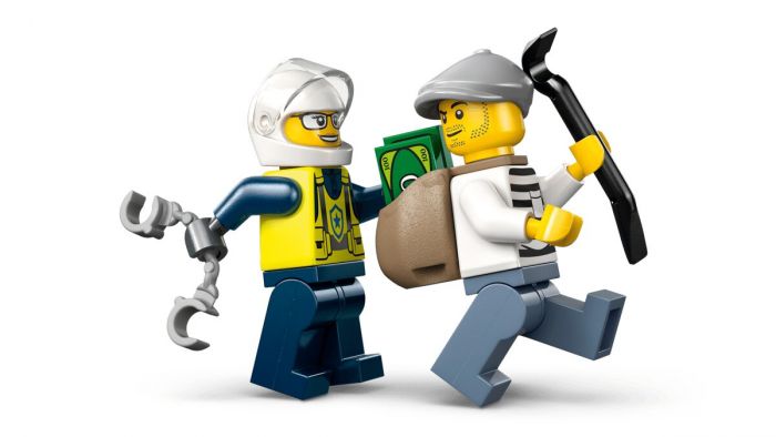 Конструктор LEGO City  Переслідування на поліцейському мотоциклі
