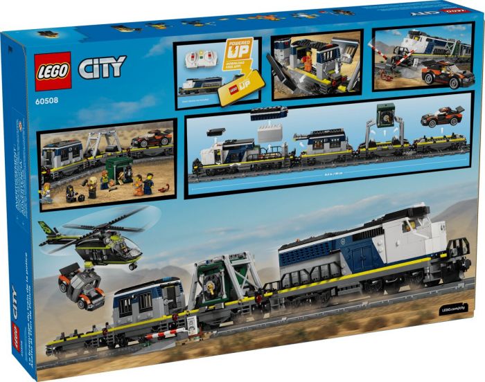 Конструктор LEGO City Пограбування поліцейського поїзда