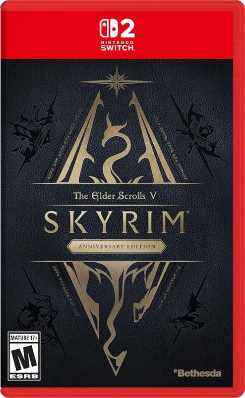 Гра консольна Switch 2 The Elder Scrolls V: Skyrim Anniversary Edition, картридж
