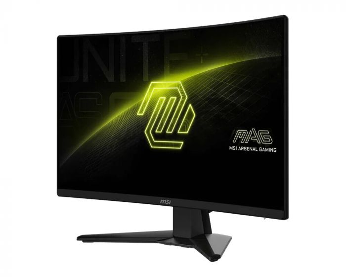 Монітор MSI 23.6" MAG 242C HDMI, DP, Audio, IPS, 180Hz, 1ms, sRGB 115%, CURVED, AdaptiveSync