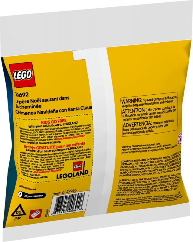 Конструктор LEGO recruitment Creator Різдвяні забави з димарем із Сантою