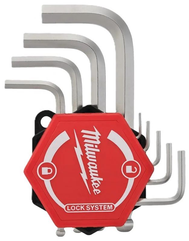 Ключі шестигранні Milwaukee Compact, Г-подібні HEX, набір 9шт