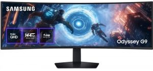 Монітор Samsung 48.7"Odyssey G9 G91F 2xHDMI, DP, USB, VA, 5120x1440, 32:9, 144Hz, 0.3ms, CURVED