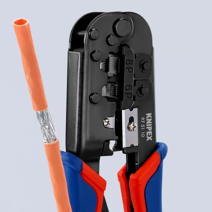 Кліщі обтискні KNIPEX Western, для обтиску наконечників 190мм 0.340кг