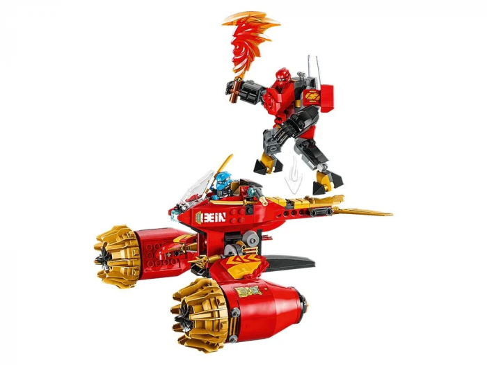Конструктор LEGO Ninjago Штормовий робот-вершник Кая