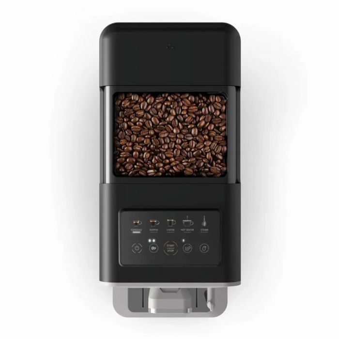 Кавомашина Krups My Coffee+ 1.5л, зерно, ОLED дисплей, авторецептів - 3, метал, сірий
