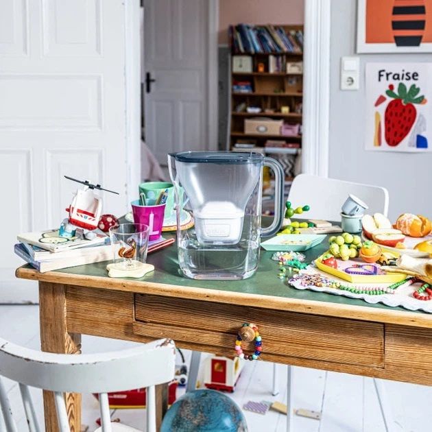 Фільтр-глечик Brita Style Essential MXPro 2.4л (1.4л очищеної води) з картриджем сіро-блакитний