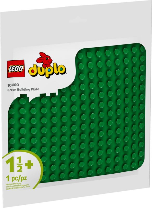 Конструктор LEGO DUPLO Classic Зелена будівельна пластина