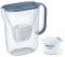 Фільтр-глечик Brita Style Essential MXPro 2.4л (1.4л очищеної води) + 3 картриджа сіро-блакитний