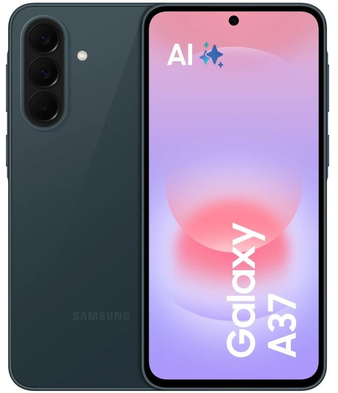 Смартфон Samsung Galaxy A37 5G (A376) 6.7" 6/128ГБ, 2SIM, 5000мА•год, зелений темний