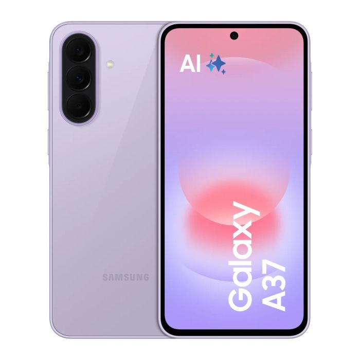 Смартфон Samsung Galaxy A37 5G (A376) 6.7" 8/256ГБ, 2SIM, 5000мА•год, фіолетовий світлий