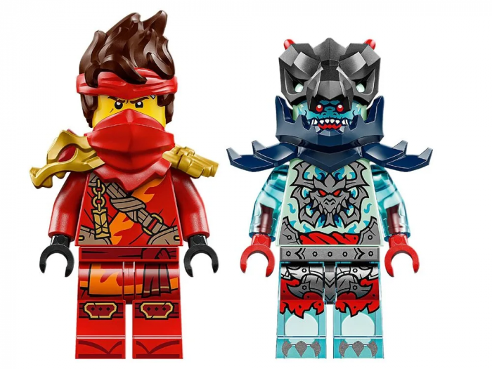 Конструктор LEGO Ninjago Швидкісні перегони Кая на мотоциклі
