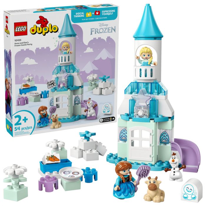 Конструктор LEGO DUPLO Disney Вечірка у крижаному палаці Ельзи та Анни