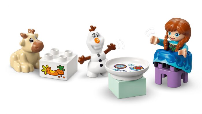 Конструктор LEGO DUPLO Disney Вечірка у крижаному палаці Ельзи та Анни