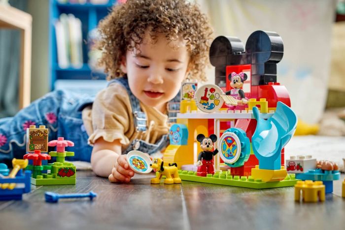 Конструктор LEGO DUPLO Disney Міккі Маус: Клубний будинок з Мінні та Плуто