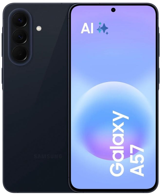 Смартфон Samsung Galaxy A57 5G (A576) 6.7" 12/512ГБ, 2SIM, 5000мА•год, синій темний