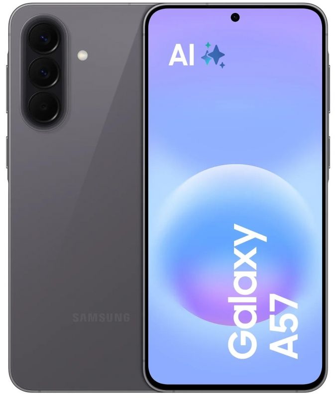 Смартфон Samsung Galaxy A57 5G (A576) 6.7" 12/512ГБ, 2SIM, 5000мА•год, сірий