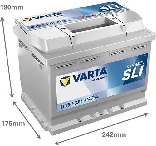 Акумулятор Varta Dynamic SLI 12В 63Аг 610А R+ (563400061)