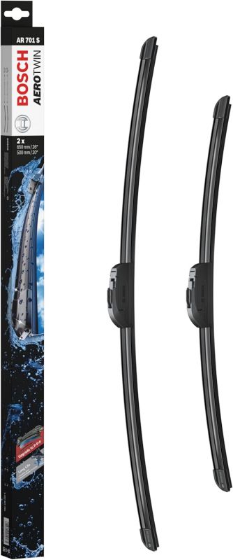 Склоочисник BOSCH Aerotwin безкаркасний комплект 650/500мм (3 397 007 706)