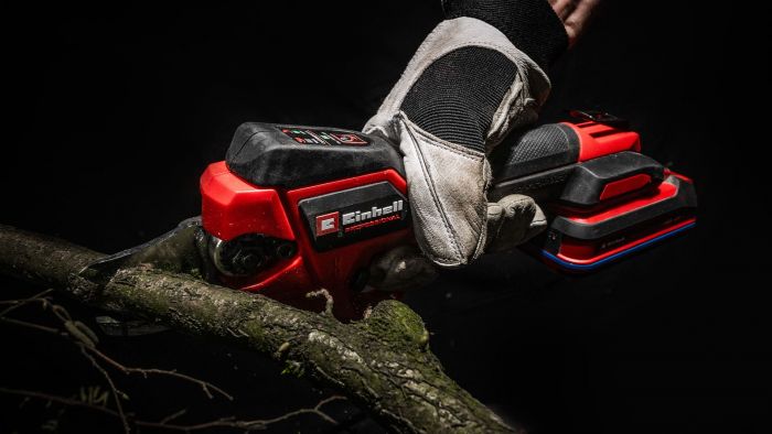 Секатор акумуляторний Einhell Professional GP-LS 18/28 X-Change PXC 18В акб 1х2.5А·год товщ. 28/14мм сталь SK5 ЗП 0.82кг