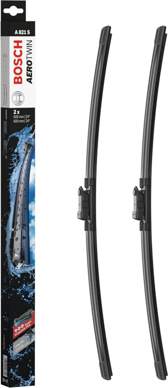 Склоочисник BOSCH Aerotwin безкаркасний комплект 600/600мм (3 397 009 821)