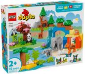 Конструктор LEGO DUPLO Town Сімейства диких тварин 3-в-1