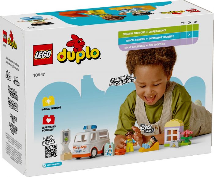 Конструктор LEGO DUPLO Town Швидка допомога та водій