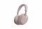Навушники Over-ear Sony WH-1000XM6 BT 5.3, ANC, Hi-Res, AAC, LDAC, LC3, Wireless, Mic, Рожевий