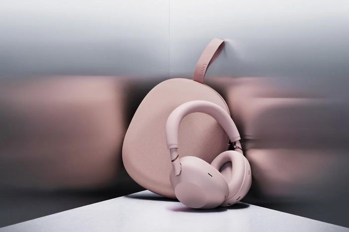 Навушники Over-ear Sony WH-1000XM6 BT 5.3, ANC, Hi-Res, AAC, LDAC, LC3, Wireless, Mic, Рожевий