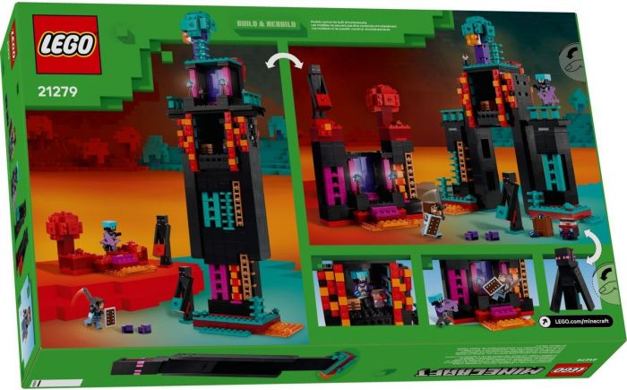 Конструктор LEGO Minecraft  Вежа Ендермена