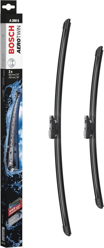 Склоочисник BOSCH Aerotwin безкаркасний комплект 600/450мм (3 397 014 398)