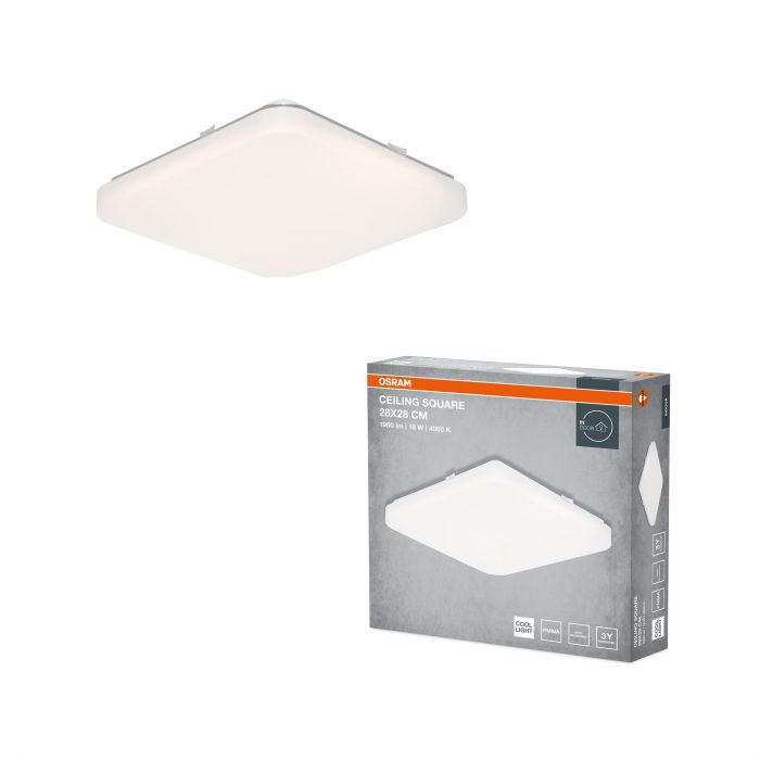 Світильник накладний OSRAM CEILING SQUARE 18Вт 4000K 1140Лм