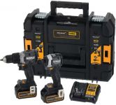 Набір із двох акумуляторних інструментів DeWalt McLaren F1 TEAM LIMITED EDITION 18В XR дриль-шурупокрут DCD85 шурупокрут акумуляторний DCF85 акб 2х5А·год ЗП кейс 6.5кг