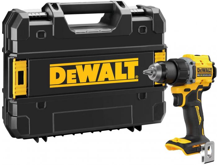 Дриль-шурупокрут DeWalt XR Li-Ion 18В 74Нм 0-450-1650об/хв патрон 13мм 1.12кг кейс кейс без АКБ та ЗП