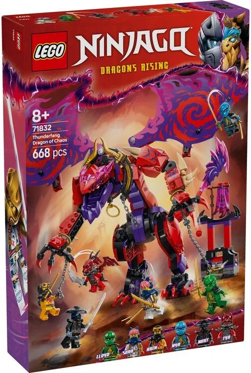 Конструктор LEGO Ninjago Громовержець Дракон Хаосу