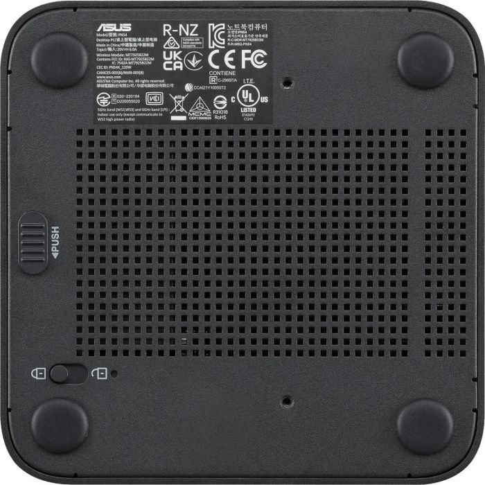 Комп'ютер персональний неттоп ASUS PN54-BBR321MNS1, AMD R3-210, 2*SO-DIMM, M.2SSD, UMA, WiFi, без ОС