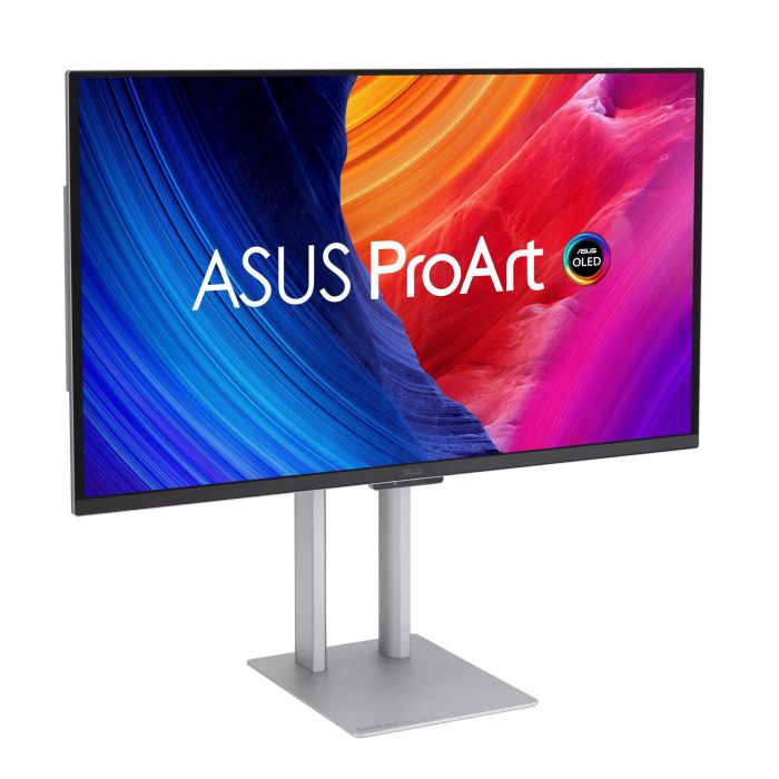 Монітор Asus 26.5" ProArt OLED PA27UCDMR HDMI, DP, UCB-C, 2xThunderbolt, USB, MM, QD-OLED, 3840x2160, 240Hz, 0.1ms, DCI-P3 99%, AdaptiveSync, Pivot, HDR400
