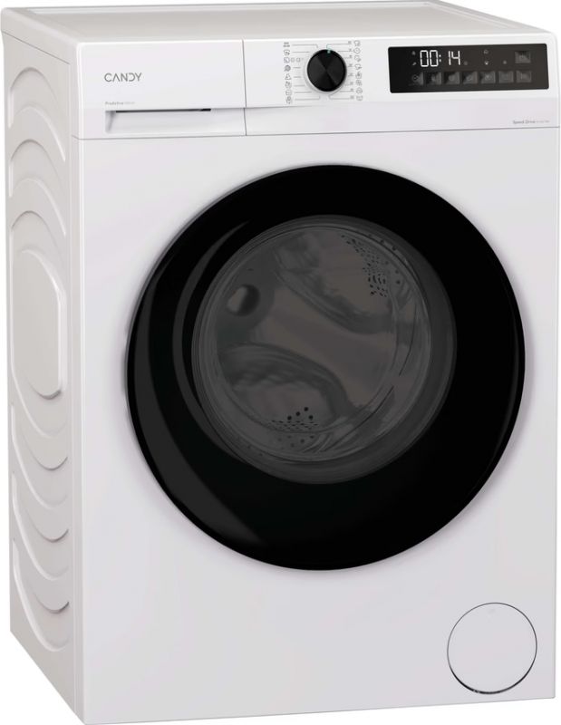Прально-сушильна машина Candy ProWash&Dry 300 фронтальна, 9(6)кг, 1400, A, 54.8см, дисплей, пара, інвертор, люк чорний, білий