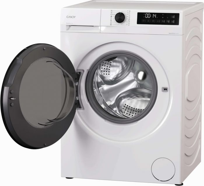 Прально-сушильна машина Candy ProWash&Dry 300 фронтальна, 9(6)кг, 1400, A, 54.8см, дисплей, пара, інвертор, люк чорний, білий