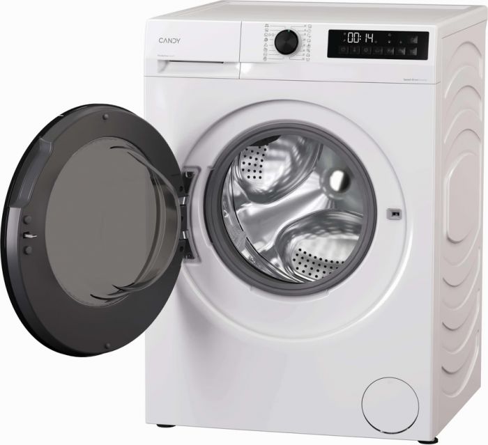 Прально-сушильна машина Candy ProWash&Dry 300 фронтальна, 7(4)кг, 1400, A, 45.7см, дисплей, пара, інвертор, люк чорний, білий
