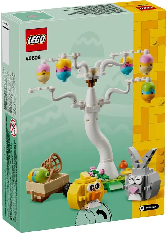 Конструктор LEGO Iconic Великодній кролик і полювання на курячі яйця
