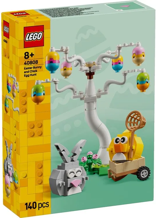 Конструктор LEGO Iconic Великодній кролик і полювання на курячі яйця