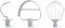 Кухонна машина Gorenje 800Вт, чаша-метал, корпус-пластик, насадок-3, білий