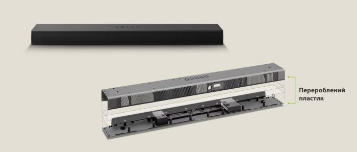 Саундбар LG S70TY 400Вт, 3.1.1, BT, HDMI-ARC, USB, саб, Dolby Atmos®
