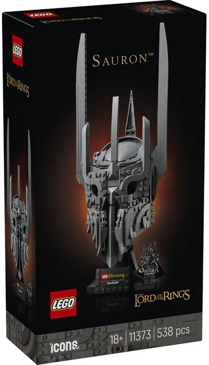 Конструктор LEGO Icons Володар перснів: шолом Саурона
