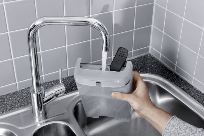 Пилосос професійний акумуляторний Karcher Puzzi 2/1 Bp 36Вт 16кПа контейнер 1.7/2.9л вологе/сухе прибирання  3.74кг